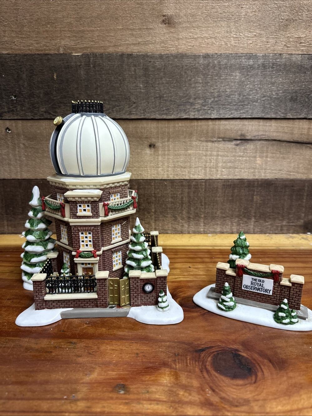 Dept 56 Dickens Village 1999 Historical Landmark The Old Royal Observatory-box